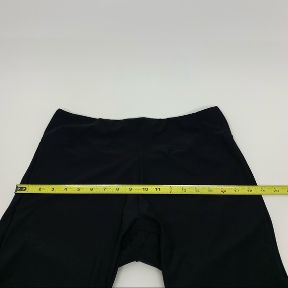 Bally Total Fitness Mesh Caged Calf Black Leggings Athletic Athleisure Size XL - Picture 13 of 15